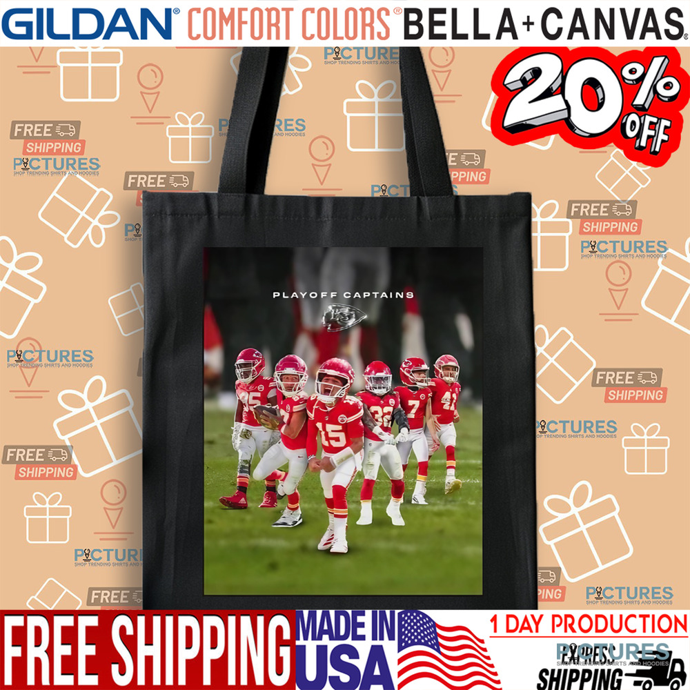 Kansas City Chiefs 2024 Playoff Captains Travis Kelce Patrick Mahomes II Harrison Butker James Winchester Shirt