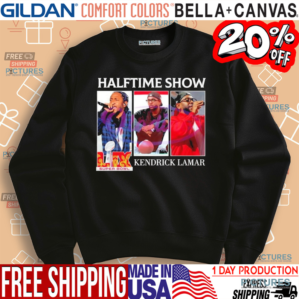 Kendrick Lamar Rapper Halftime Show Super Bowl Lix 2025 Shirt