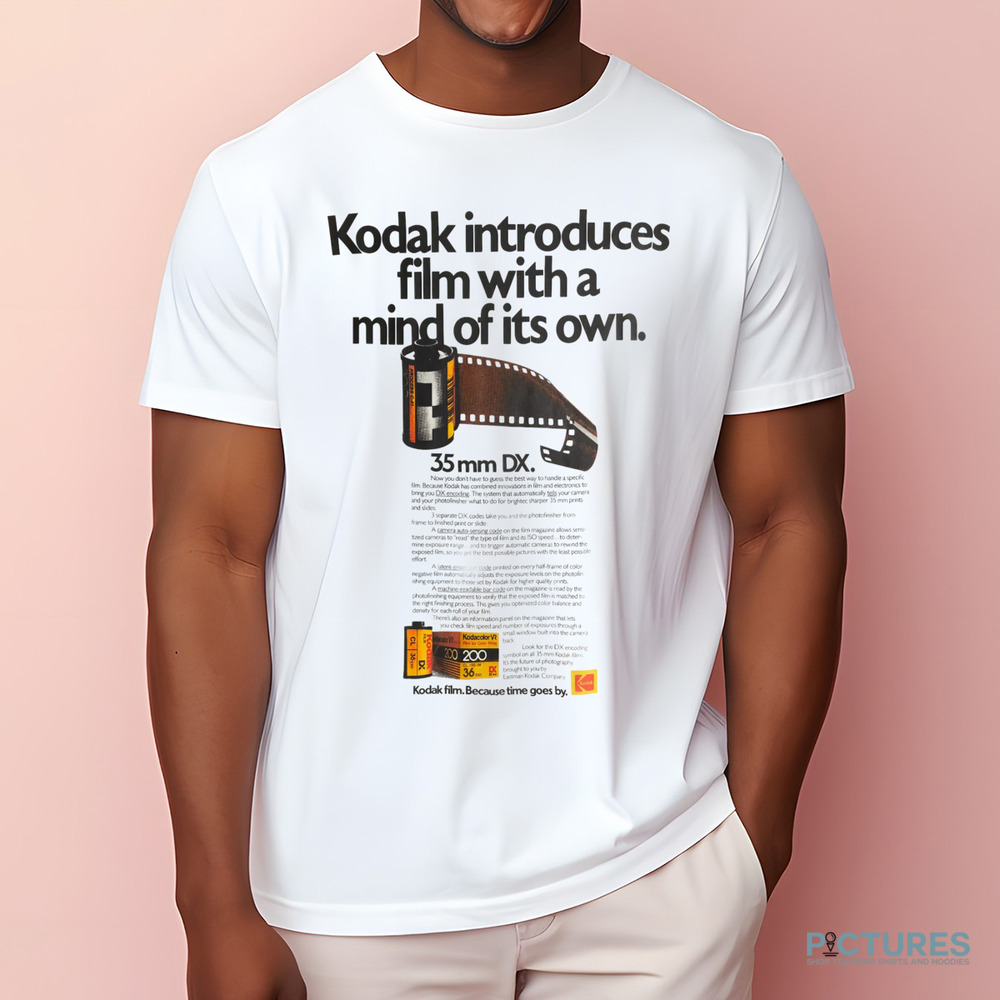 Kodak Introduces Film With A Mind Of Its Own 35mm DX Shirt