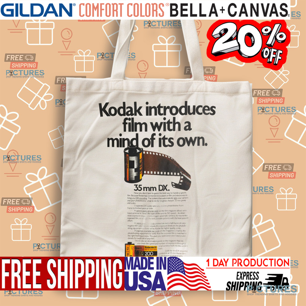 Kodak Introduces Film With A Mind Of Its Own 35mm DX Shirt