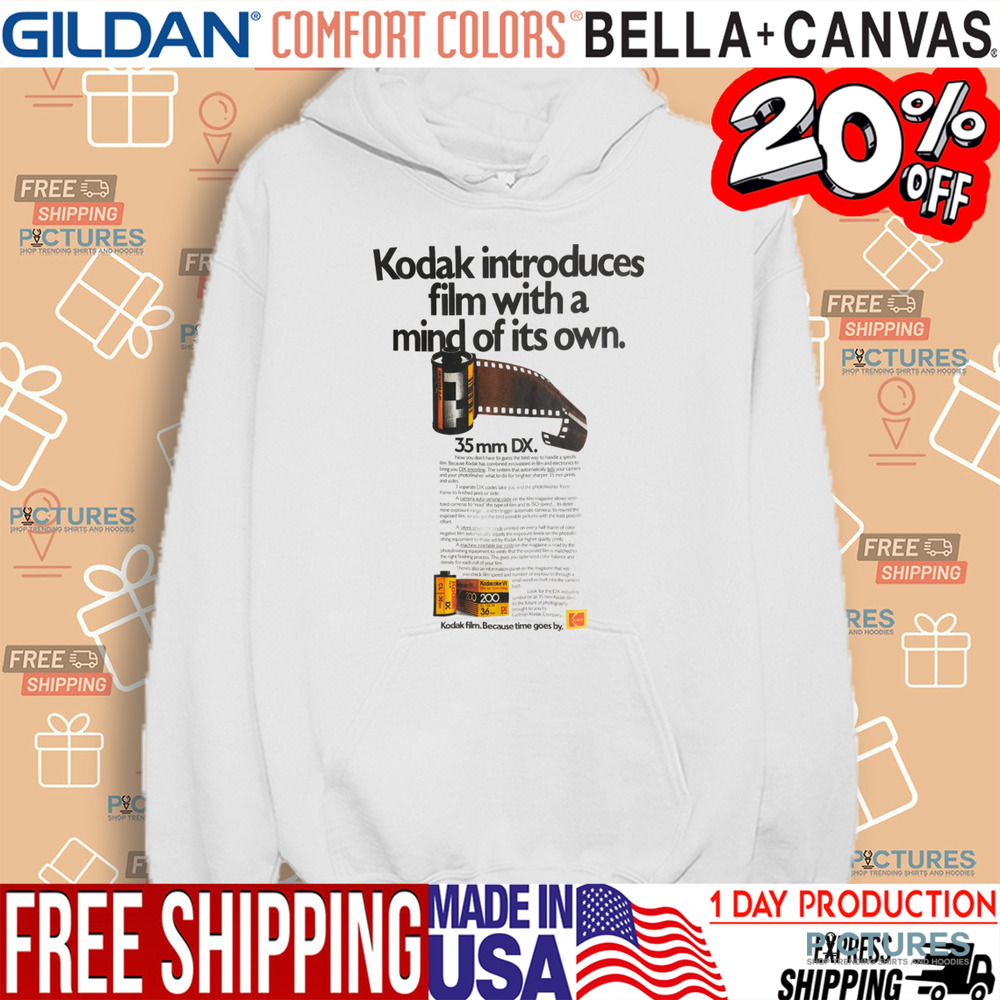 Kodak Introduces Film With A Mind Of Its Own 35mm DX Shirt