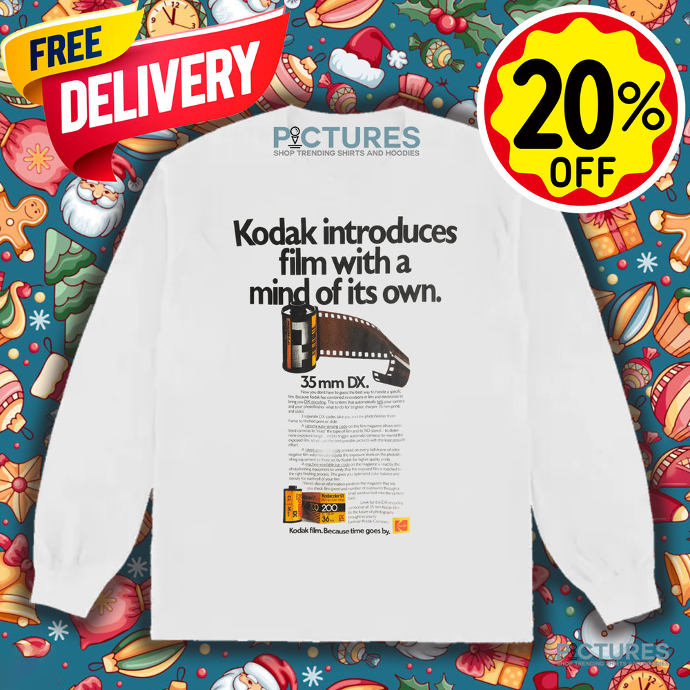 Kodak Introduces Film With A Mind Of Its Own 35mm DX Shirt