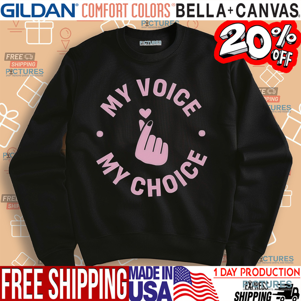 Lana Cop Wearing My Voice My Choice Shirt