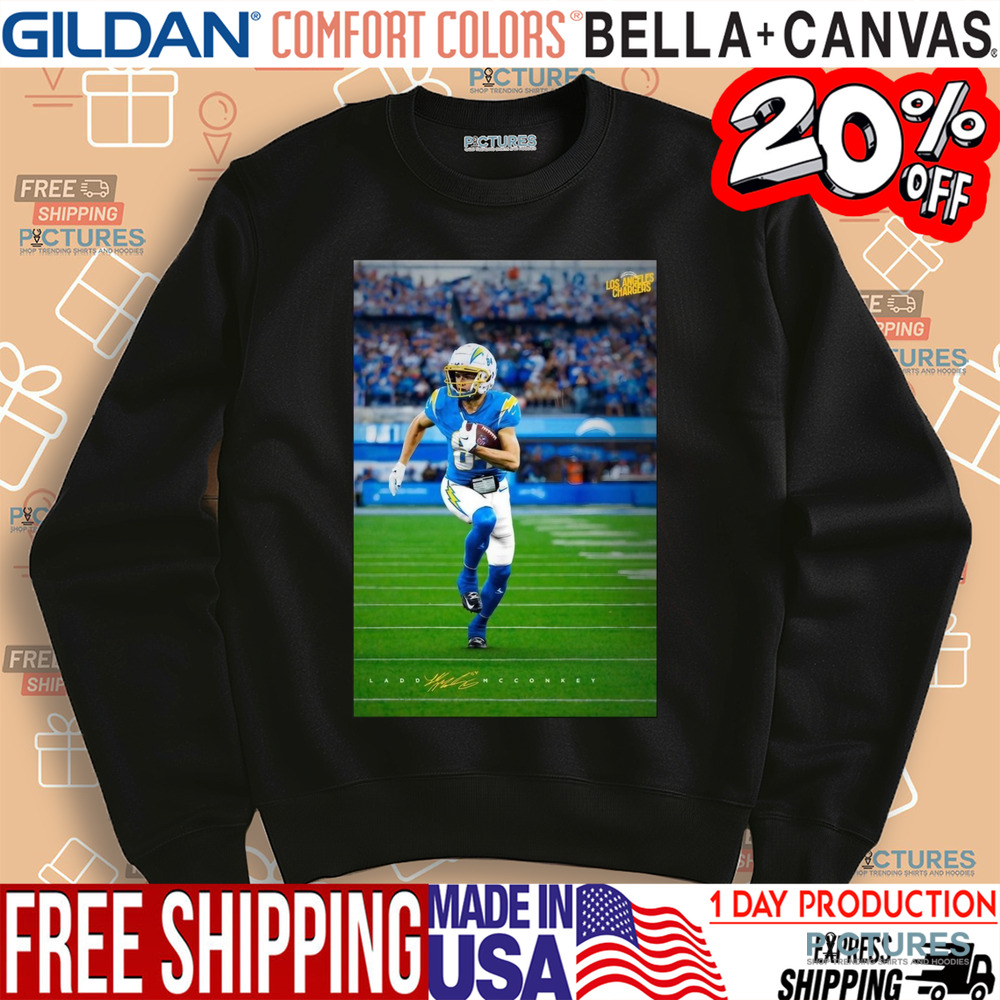 Los Angeles Chargers vs Houston Texans Ladd McConkey is going to be a star WR in the NFL Signature Poster Shirt