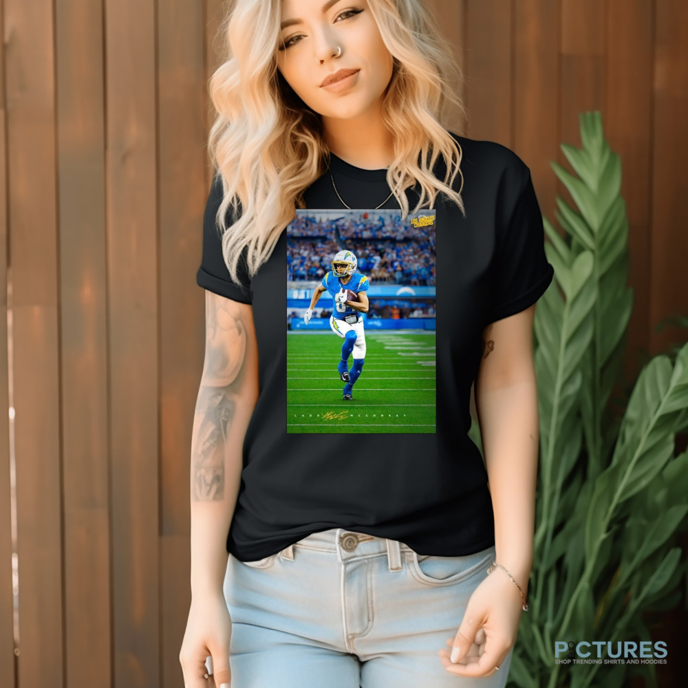 Los Angeles Chargers vs Houston Texans Ladd McConkey is going to be a star WR in the NFL Signature Poster Shirt