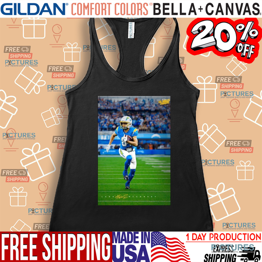 Los Angeles Chargers vs Houston Texans Ladd McConkey is going to be a star WR in the NFL Signature Poster Shirt