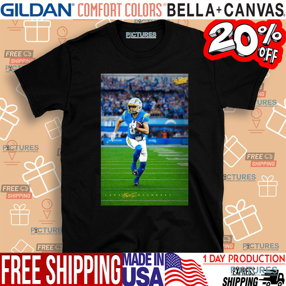 Los Angeles Chargers vs Houston Texans Ladd McConkey is going to be a star WR in the NFL Signature Poster Shirt