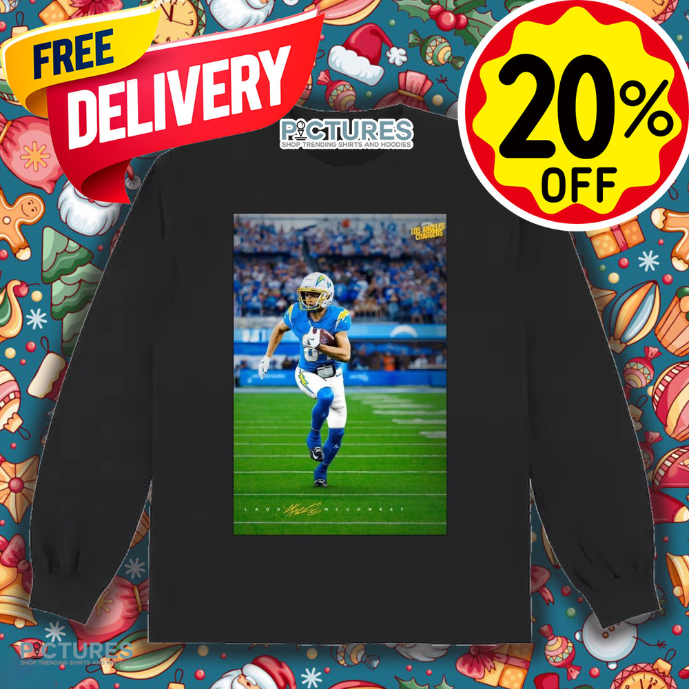 Los Angeles Chargers vs Houston Texans Ladd McConkey is going to be a star WR in the NFL Signature Poster Shirt