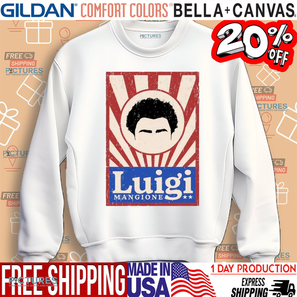 Luigi Mangione Campaign Poster Shirt