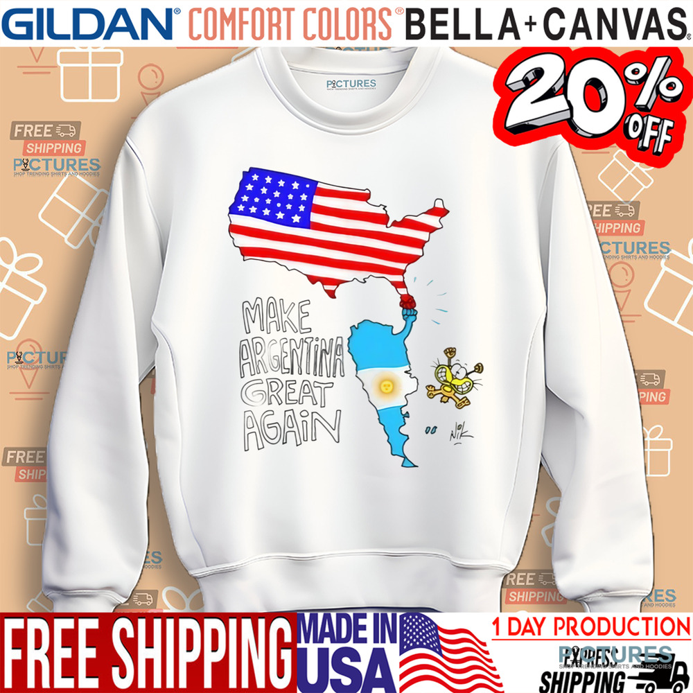 Make Argentina & America Great Again Shirt