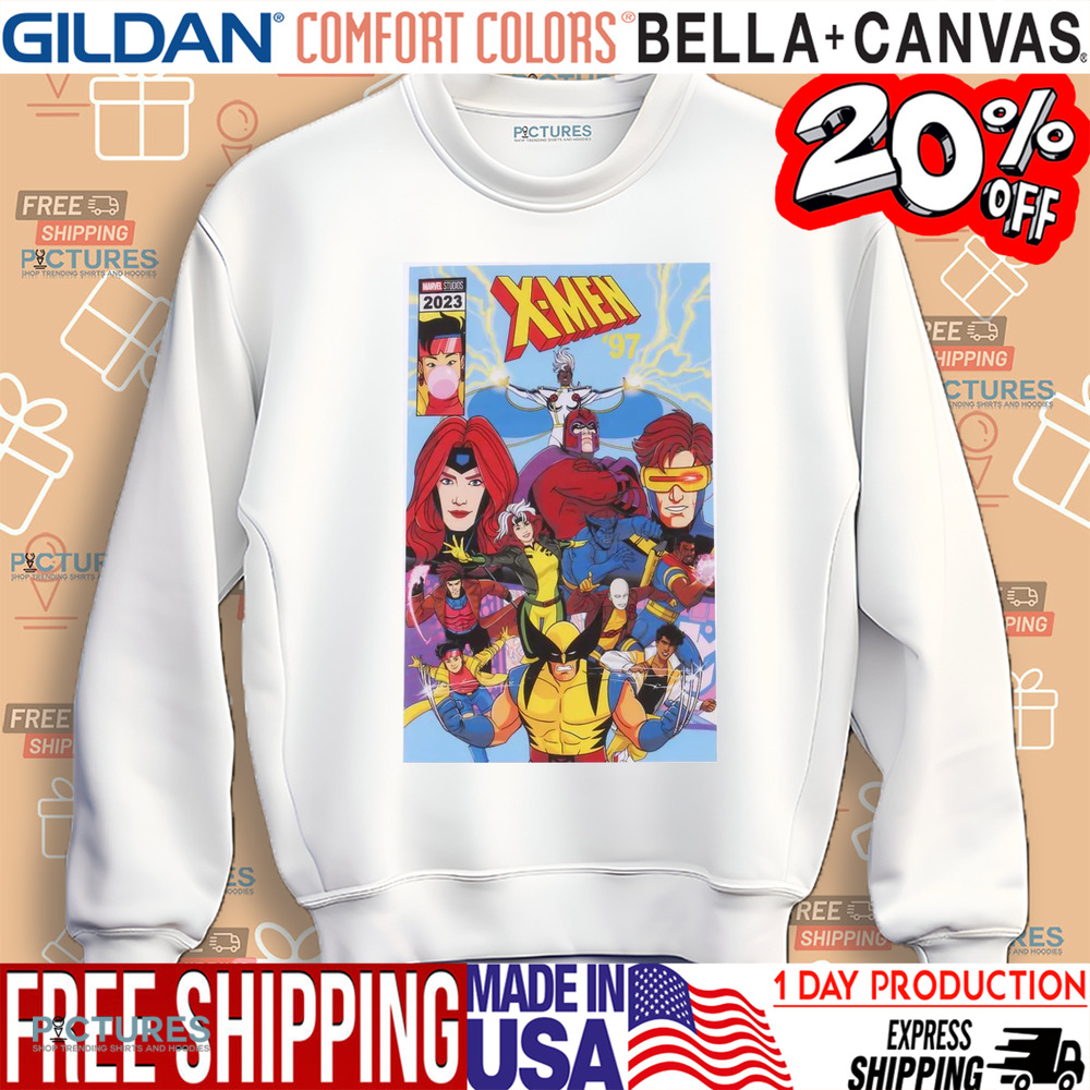 Marvel X-Men Comic Cover Shirt