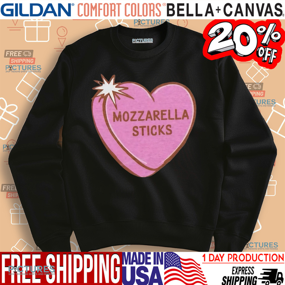 Mozzarella Sticks Valentine's Day Shirt