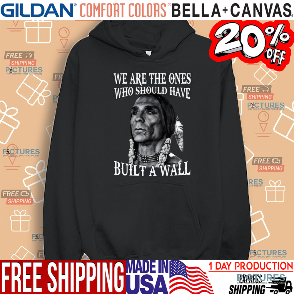 Native America We Are The Ones Who Should Have Built A Wall Shirt
