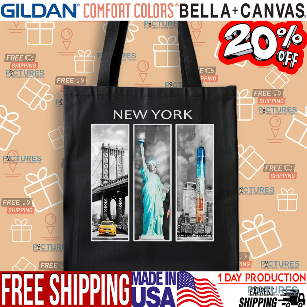 New York Statue of Liberty One World Trade Center Souvenir Shirt