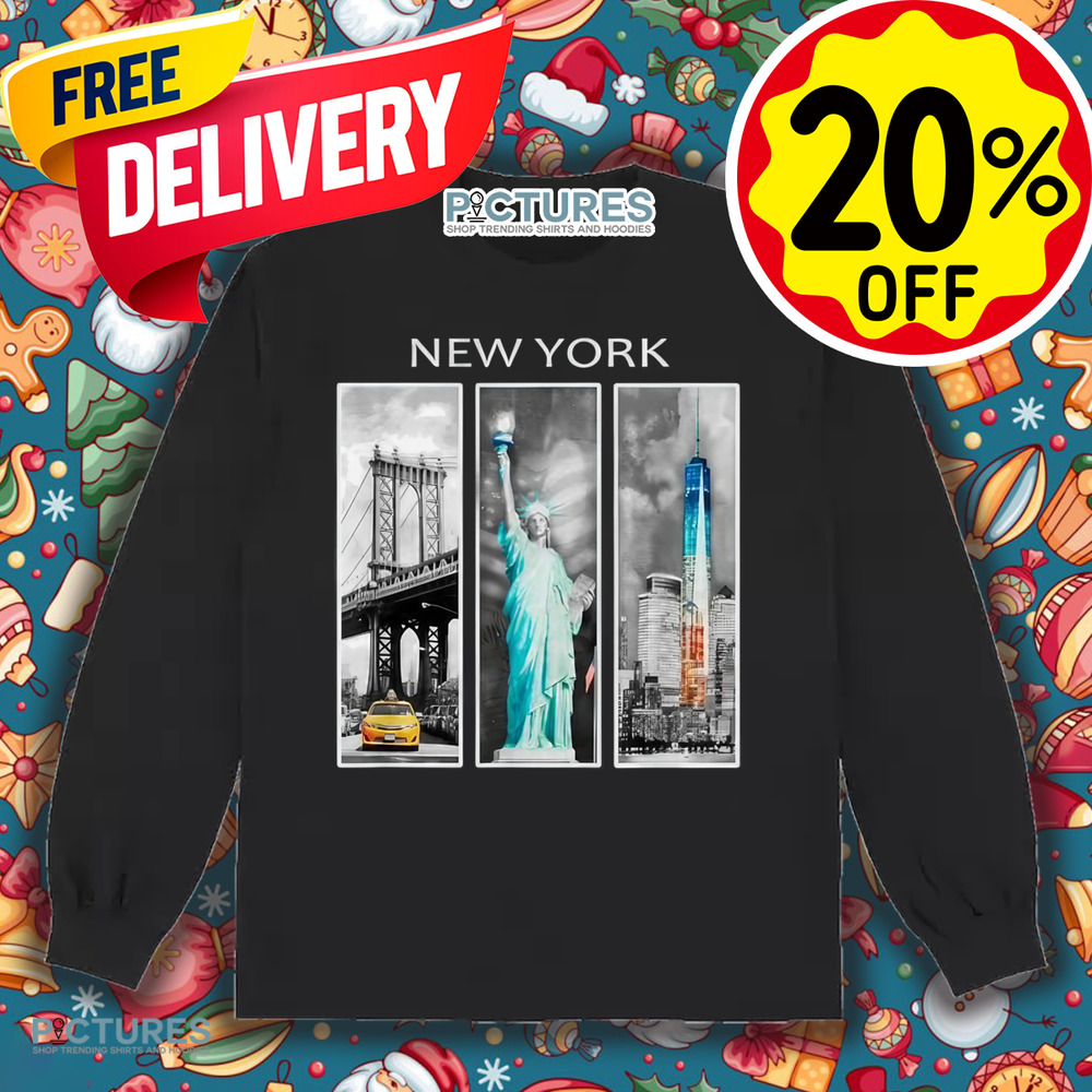 New York Statue of Liberty One World Trade Center Souvenir Shirt