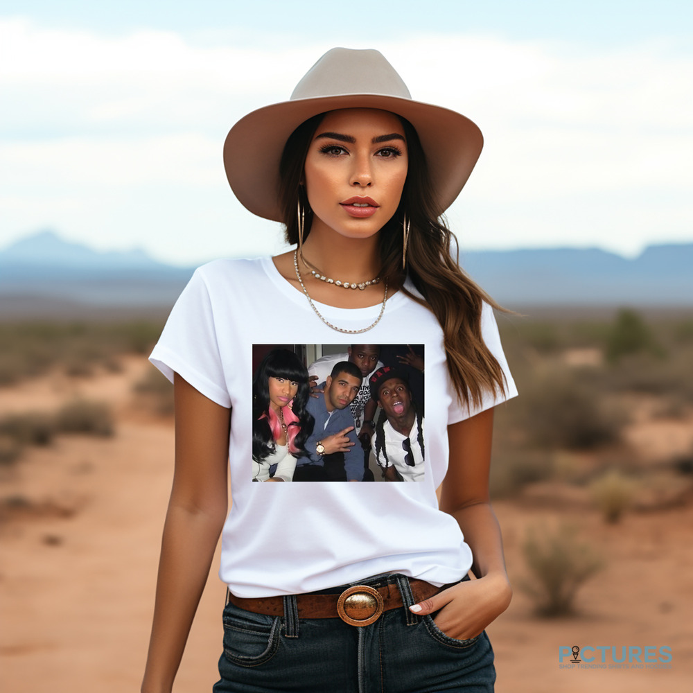 Nicki Minaj Lil Wayne And Drake No Frauds Young Money 2010 Shirt