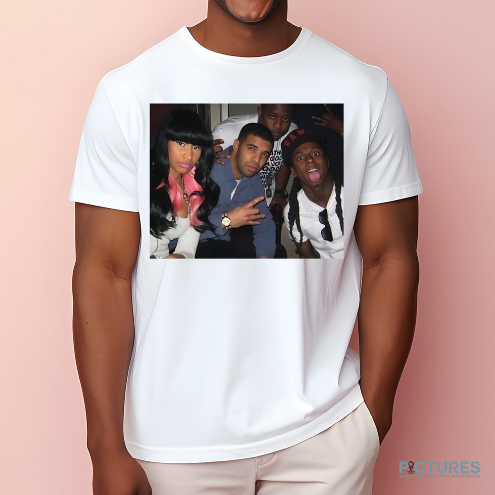 Nicki Minaj Lil Wayne And Drake No Frauds Young Money 2010 Shirt