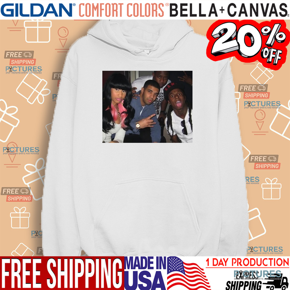 Nicki Minaj Lil Wayne And Drake No Frauds Young Money 2010 Shirt
