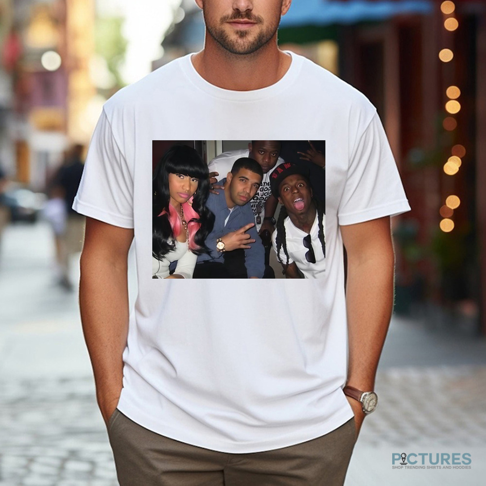 Nicki Minaj Lil Wayne And Drake No Frauds Young Money 2010 Shirt