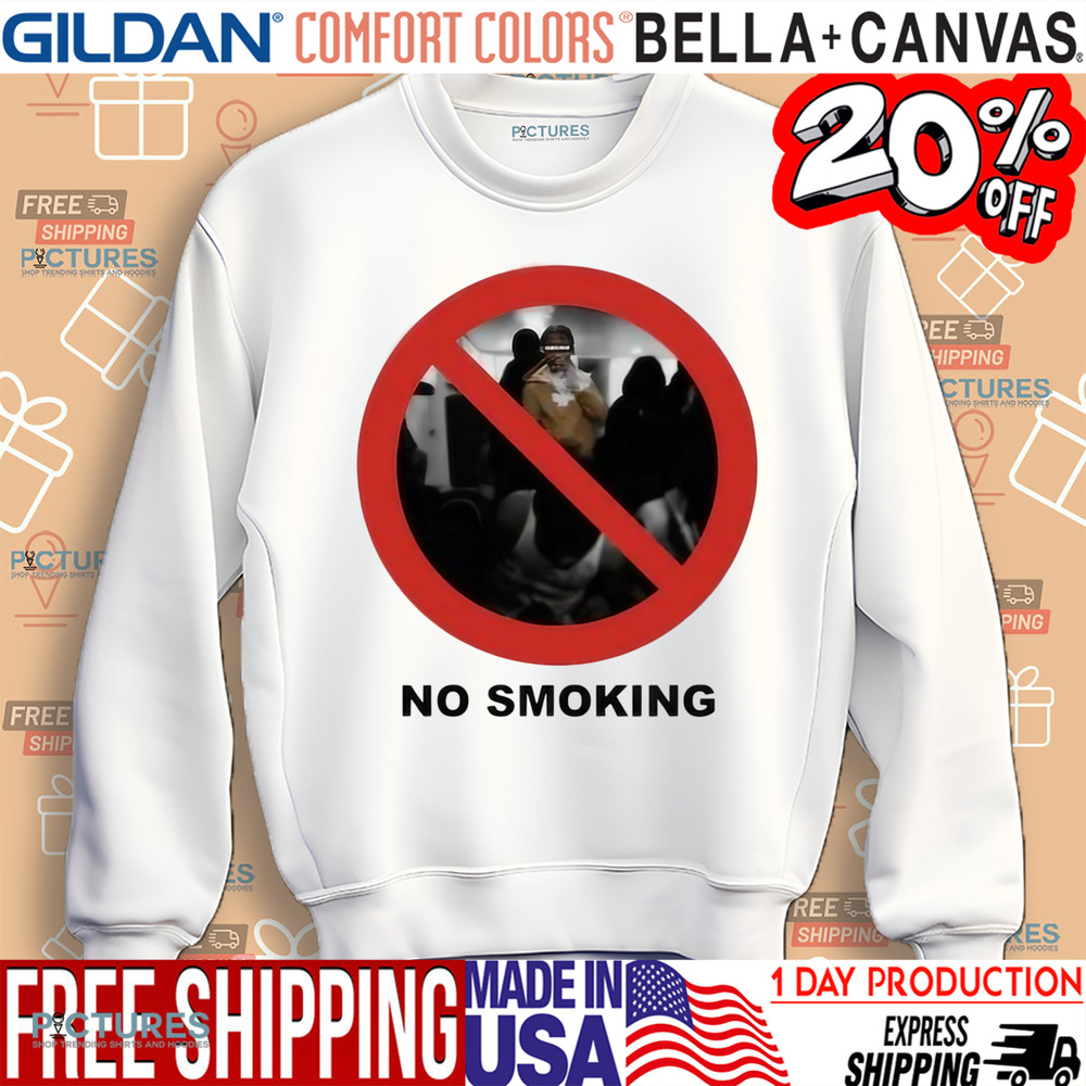No Smoking Preciate You Tho Shirt