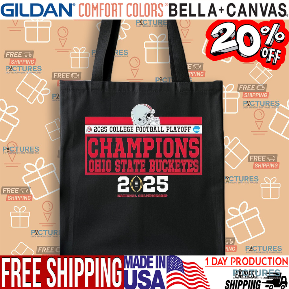 Ohio State Buckeyes National Champions 2025 College Football Playoff NCAA Shirt