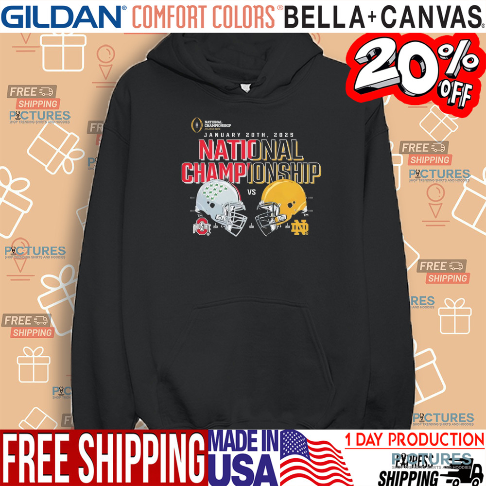 Ohio State Buckeyes vs. Notre Dame Fighting Irish National Championship Atlanta 2025 shirt Ohio State Buckeyes vs. Notre Dame Fighting Irish National Championship Atlanta 2025 shirt