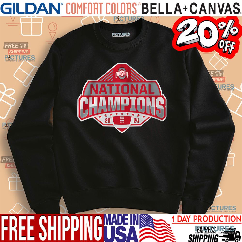 Ohio State Football 2024 National Champions Logo Shirt