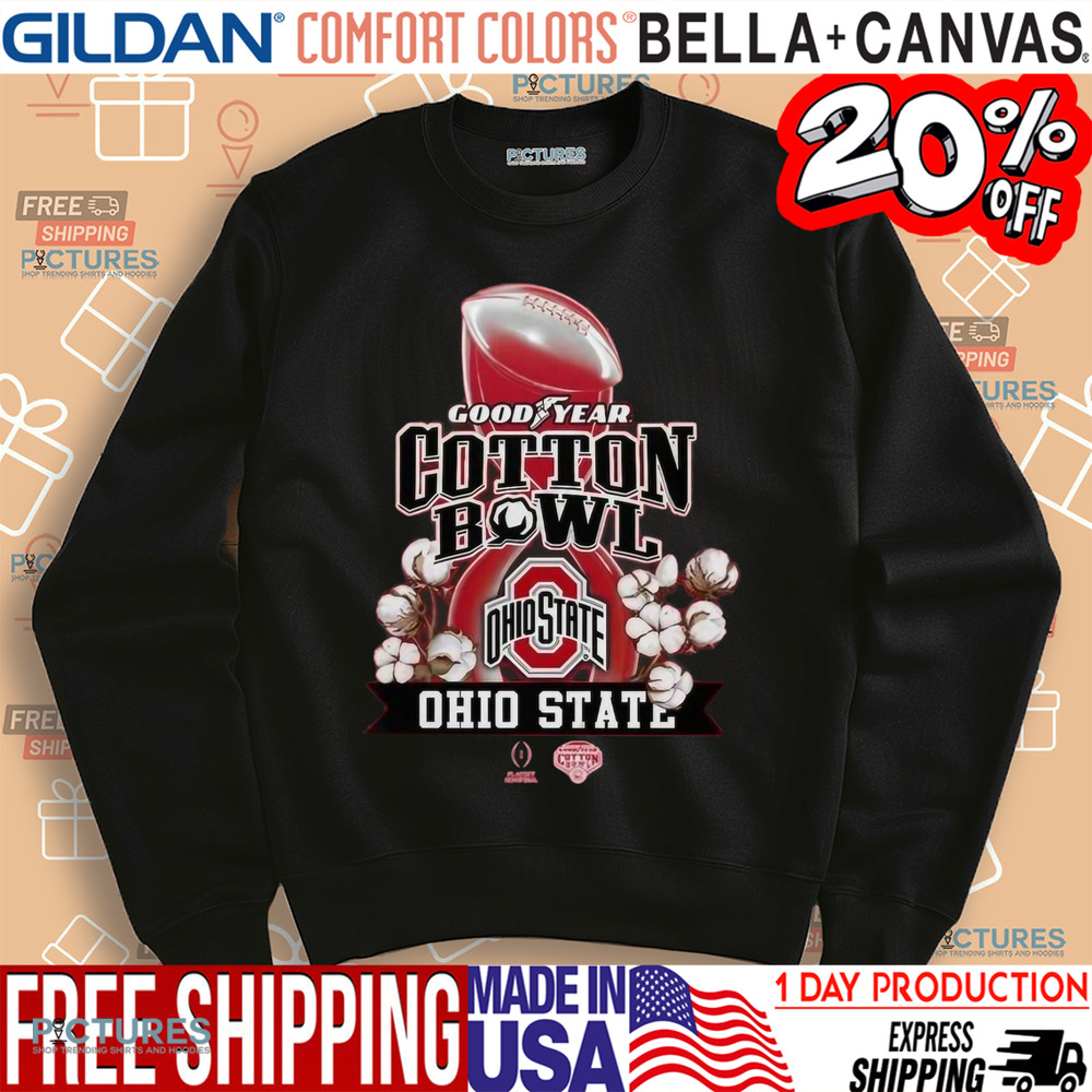 Ohio State Football NCAA Cotton Bowl Champions 2025 Cup Shirt