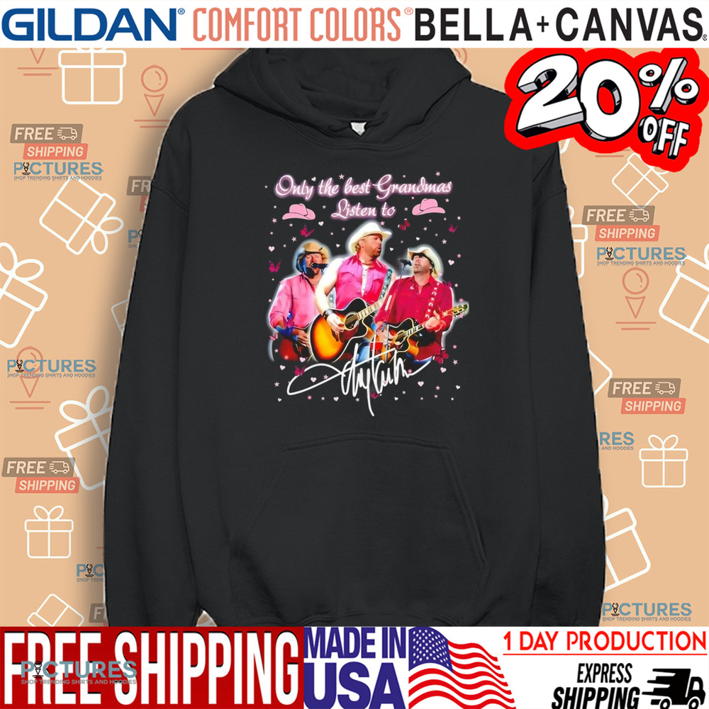 Only the best Grandmas listen to Toby Keith signature shirt