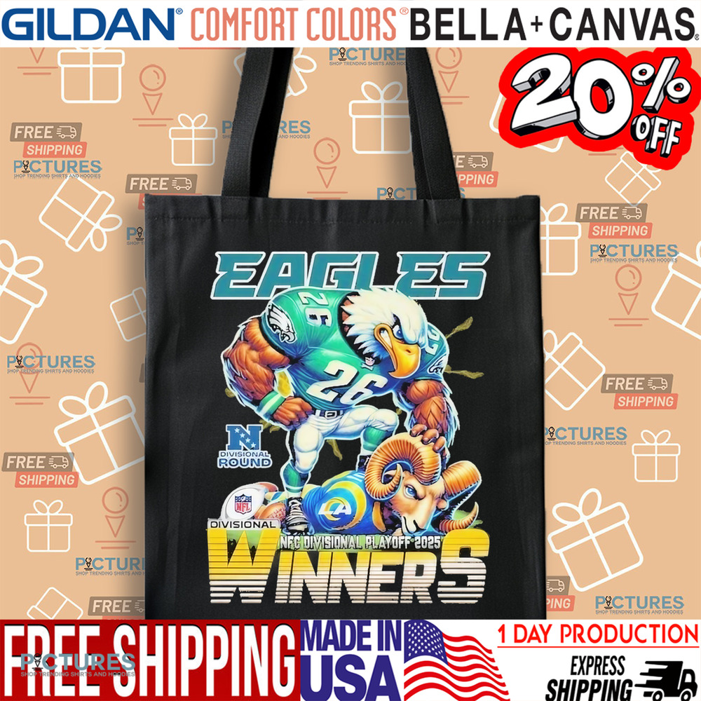 Philadelphia Eagles Beat Los Angeles Rams NFC Playoff 2025 Mascot Shirt