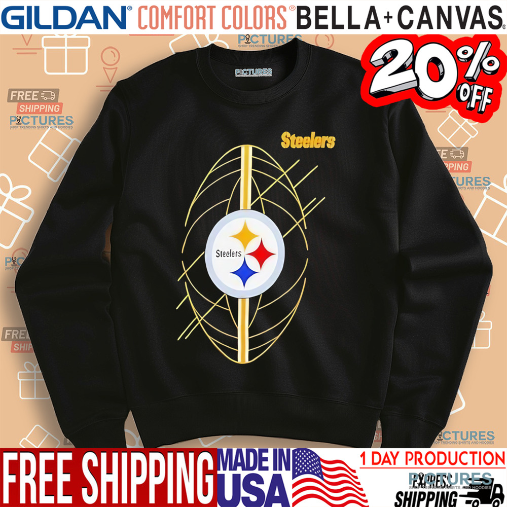 Pittsburgh Steelers football logo shirt