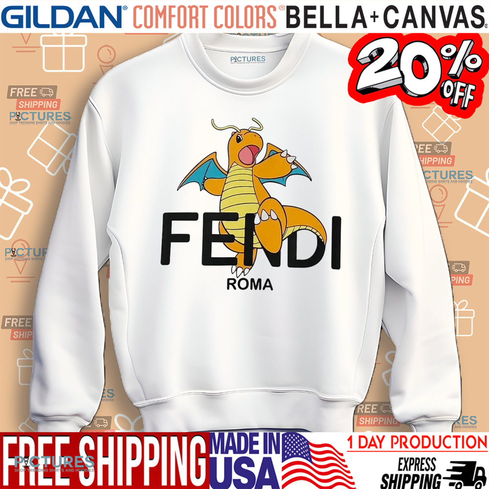 Pokebeach Pokemon Fendi Roma Shirt