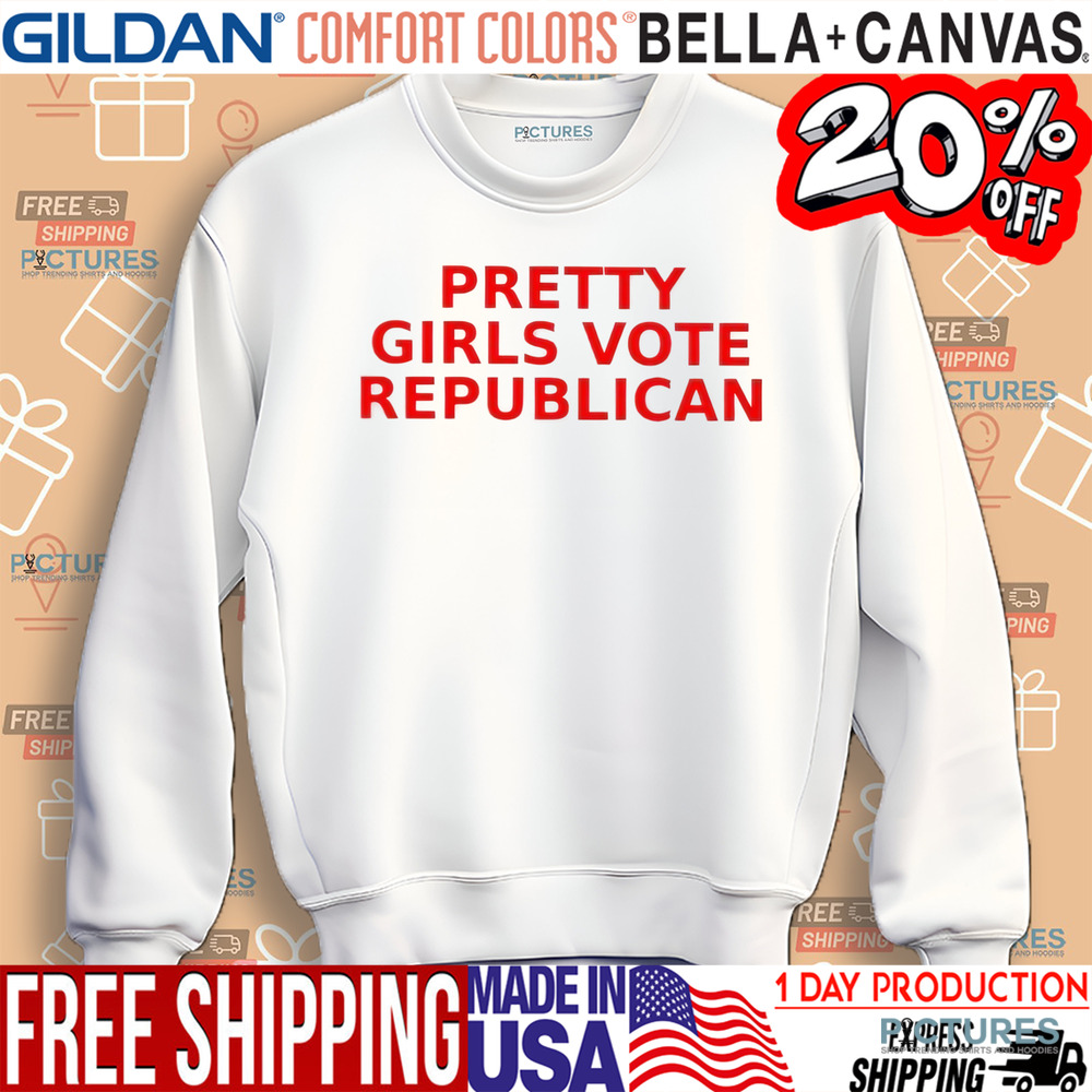 Pretty Girls Vote Republican Shirt