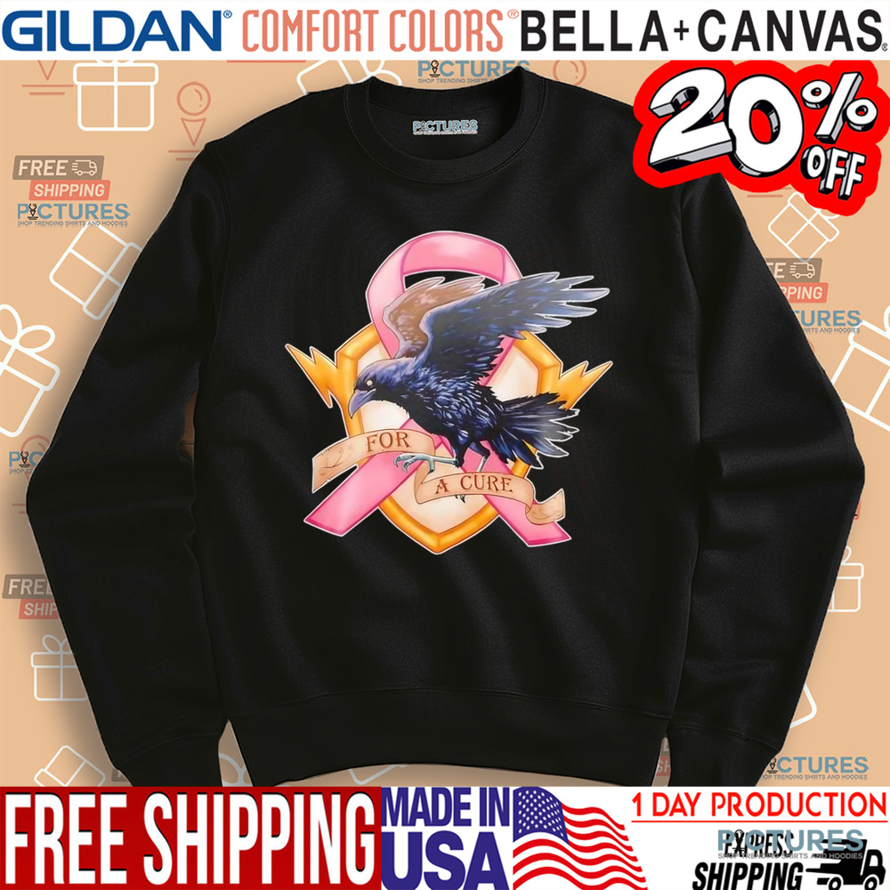 Raven for a cure autism awareness shirt