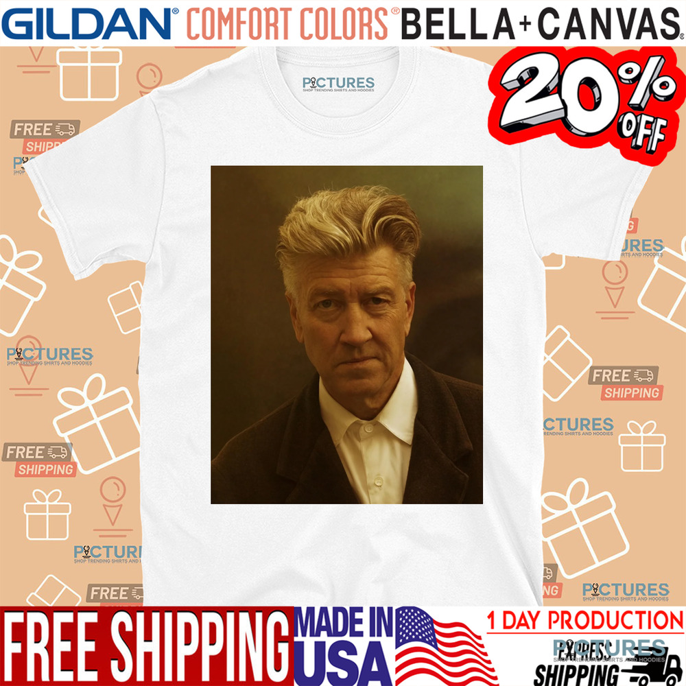 Rest In Peace David Lynch director of Twin Peaks and Blue Velvet 1946-2025 Photo Shirt