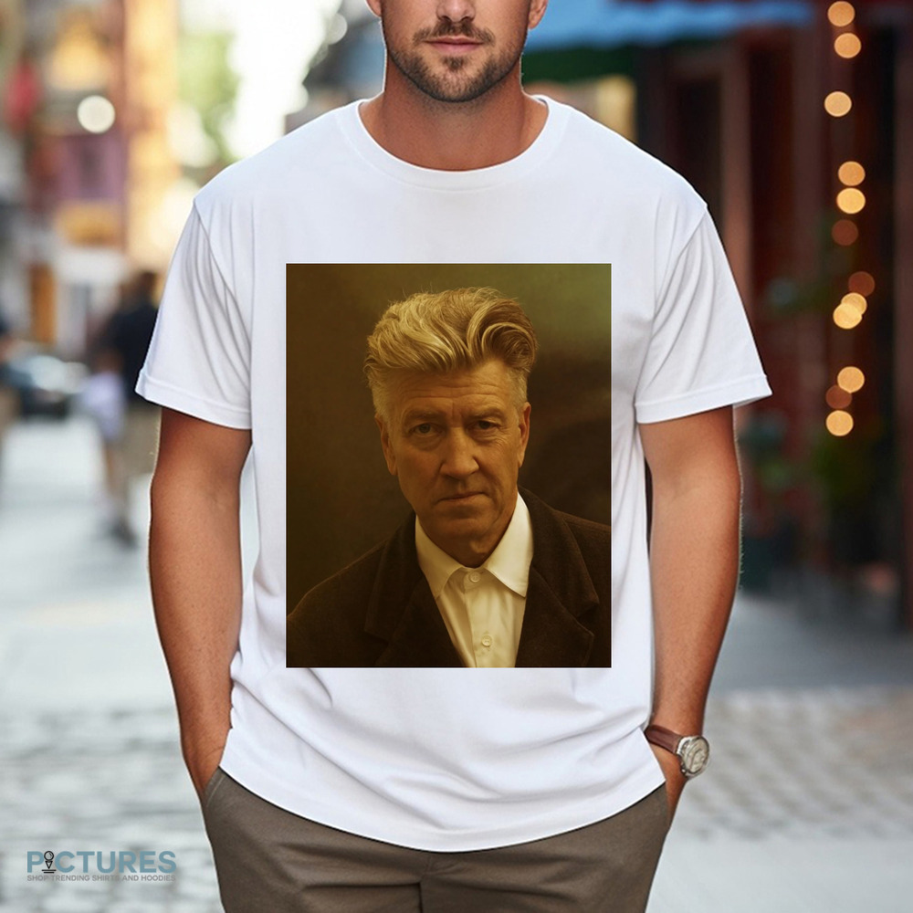 Rest In Peace David Lynch director of Twin Peaks and Blue Velvet 1946-2025 Photo Shirt