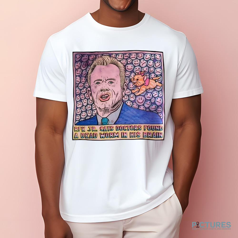 Rfk Jr Says Doctors Found A Dead Worm In His Brain Shirt