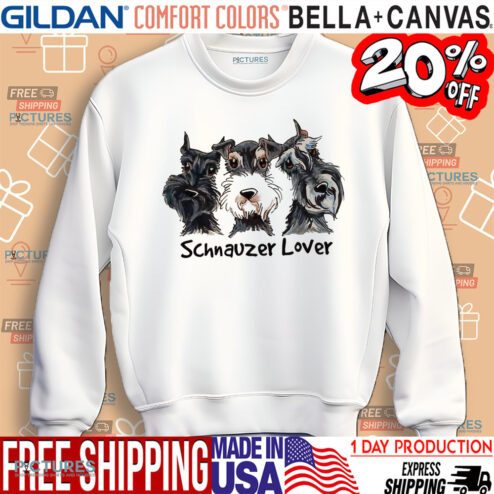 Schnauzer Dog Lover Vintage Shirt