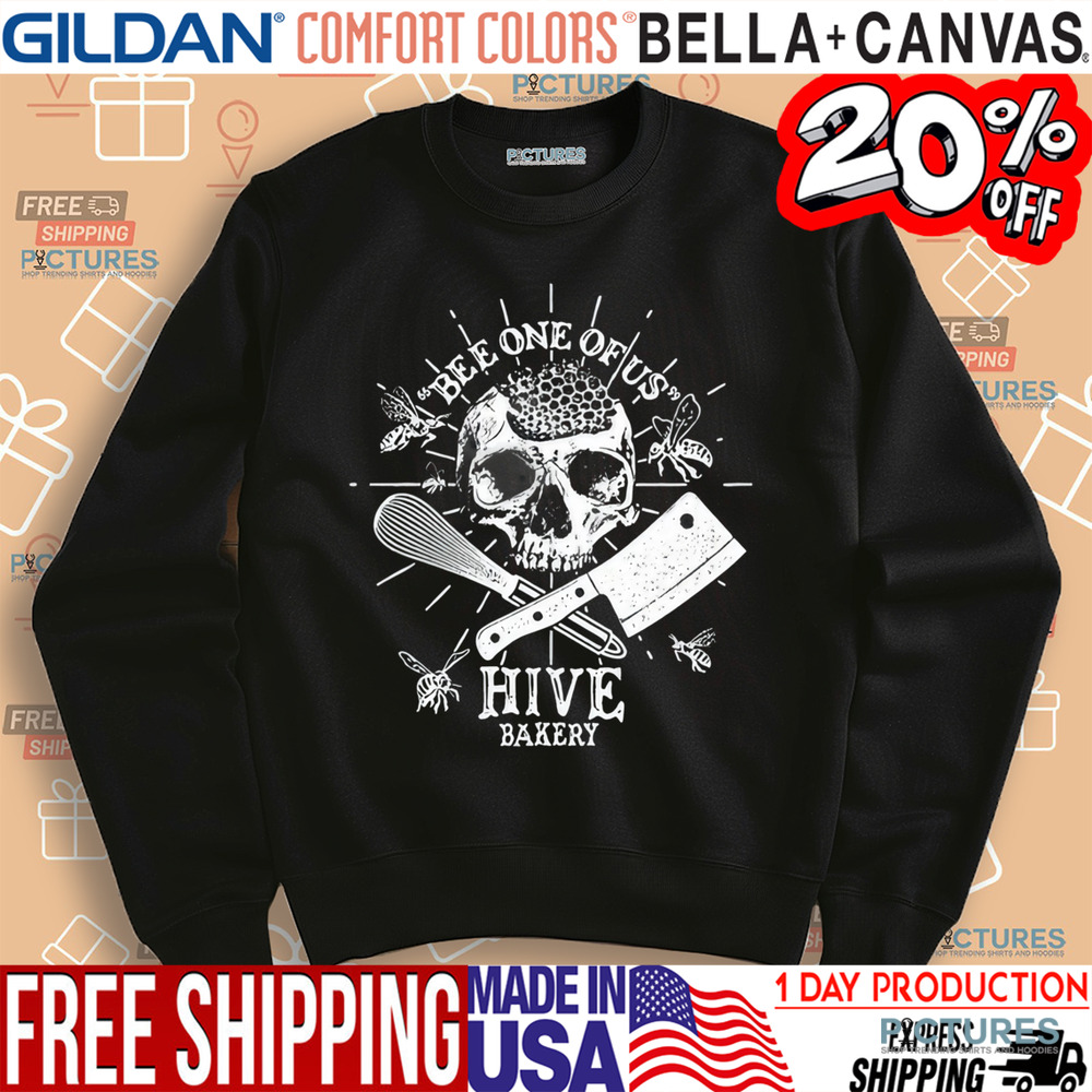 Skull Bee One Of Us Hive Bakery Shirt