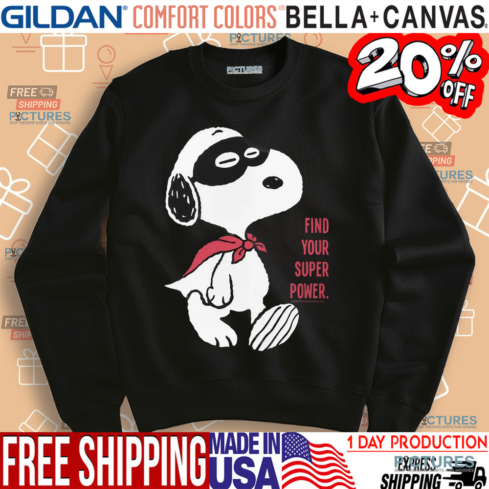 Snoopy Find Your Super Power Shirt
