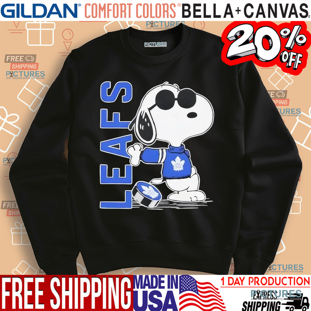 Snoopy Toronto Maple Leafs The Peanuts Shirt