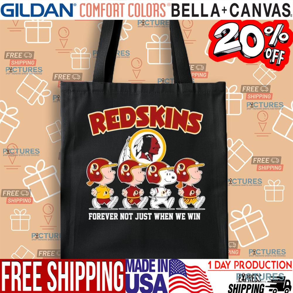 Snoopy and Friends Road Washington Commanders Redskins forever not just when we win shirt