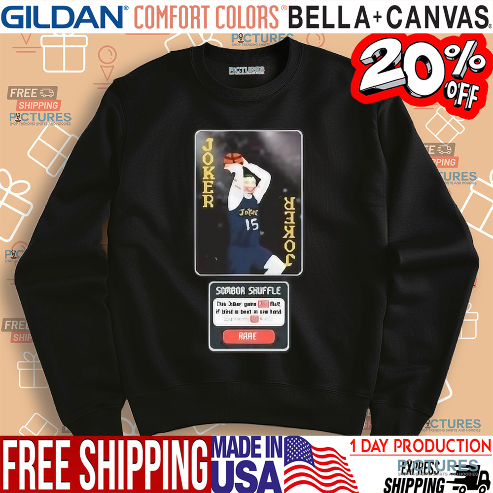 Sombor Shuffle Joker Card Shirt