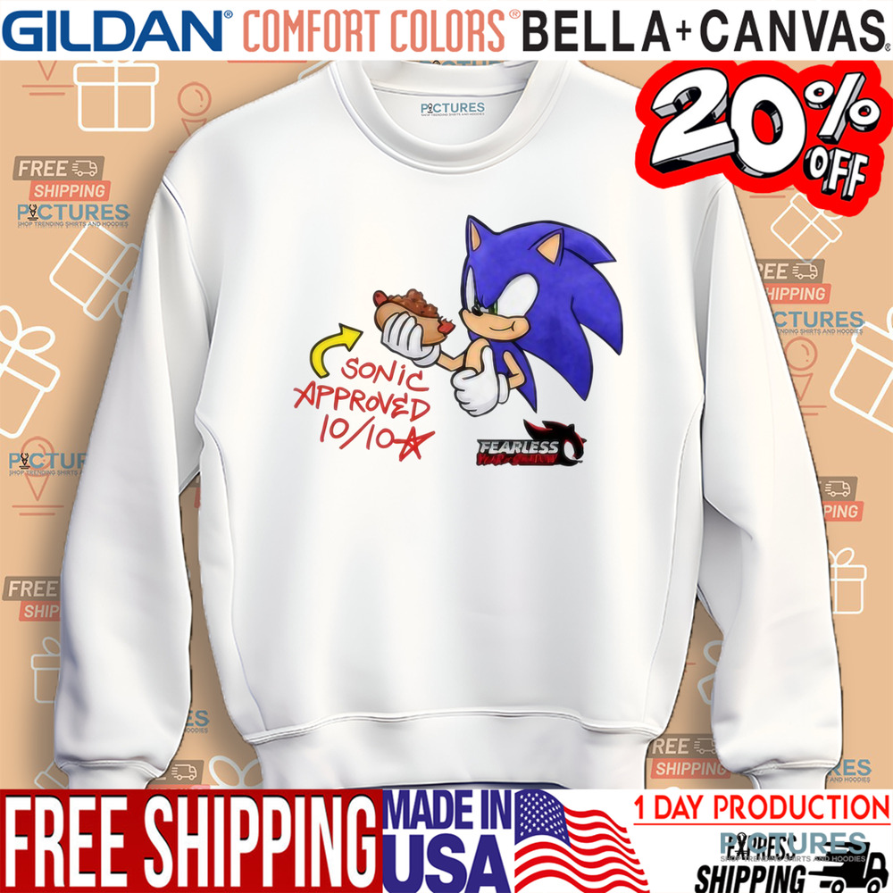 Sonic Approved Fearless Year Of Shadow Shirt