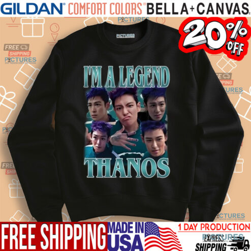 Squid Game 2 I’m A Legend Thanos Vintage Bootleg Shirt