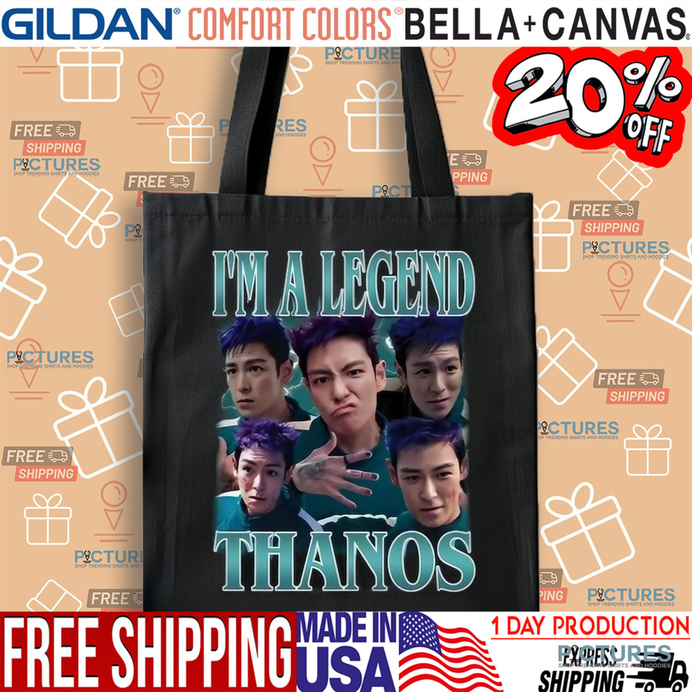 Squid Game 2 I’m A Legend Thanos Vintage Bootleg Shirt