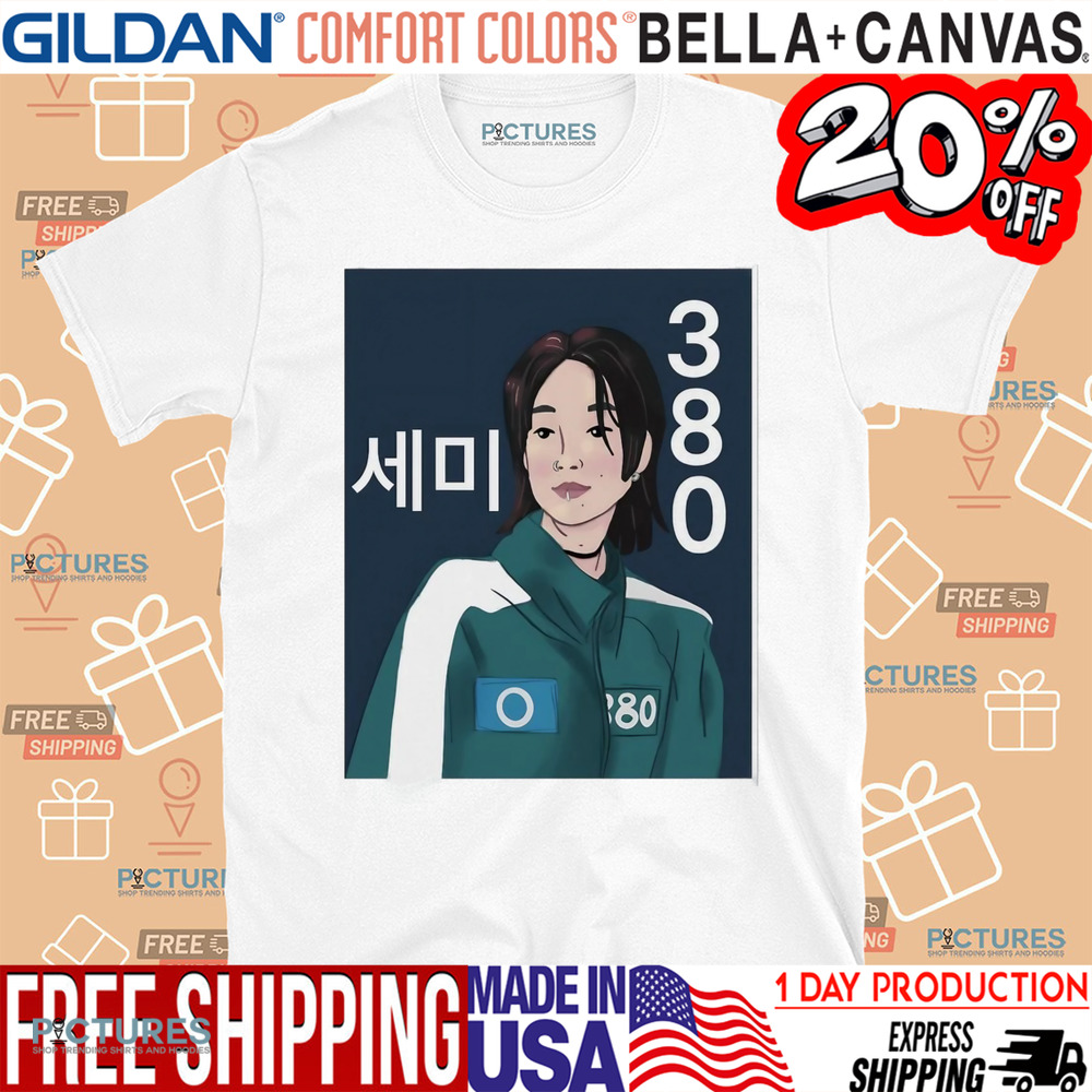 Squid Game season 2 Se Mi player 380 shirt Squid Game season 2 Se Mi player 380 shirt