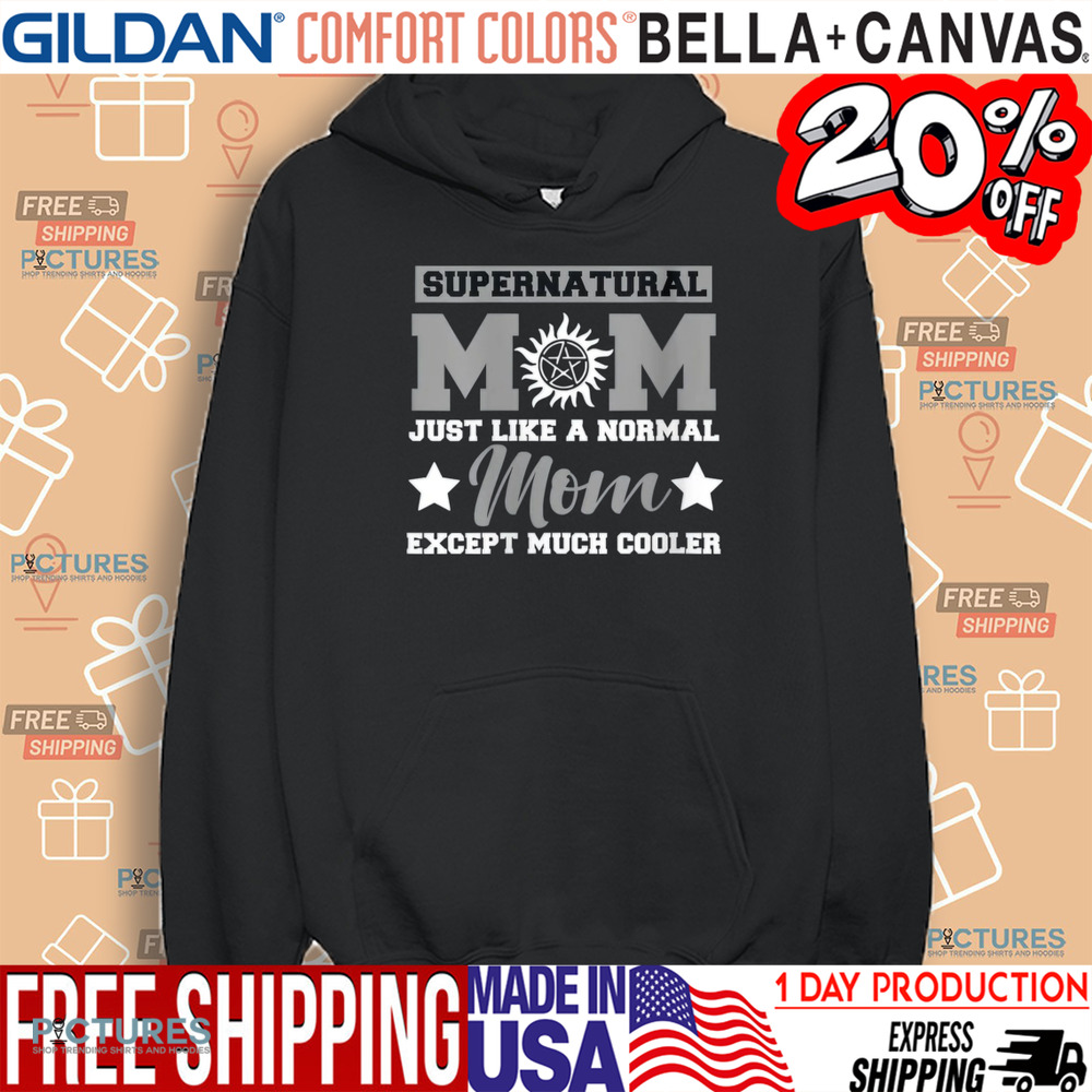 Supernatural mom just like a normal mom except much cooler shirt