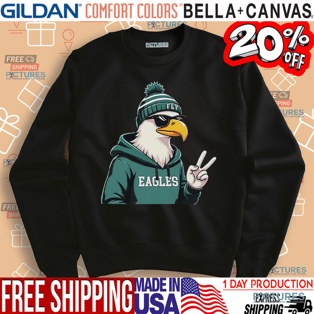 Swoop Cool Philadelphia Eagles Fly 2025 Shirt