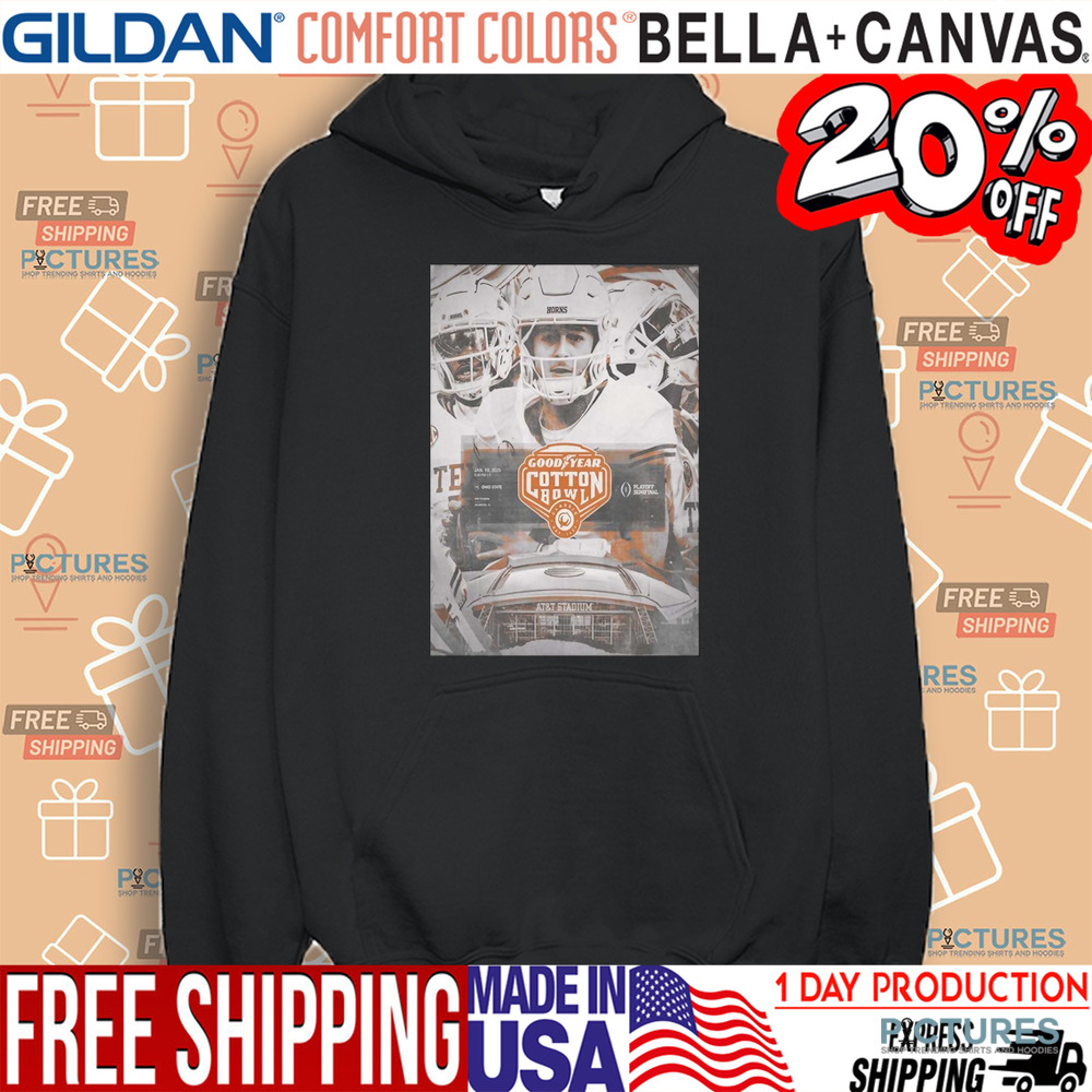 Texas Longhorns Vs Ohio State Buckeyes Matchup 2025 Goodyear Cotton Bowl Classic NCAA College Football Playoff shirt